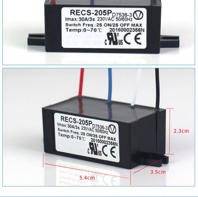 Interruptor centrífugo eletrônico de RECS-205P
