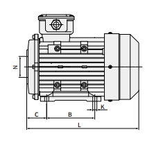 Motor de Eixo Oco de 7KW Com Bomba AR Interpump Para M&aacute;quinas de Limpeza Comercial 8