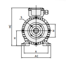 Motor de Eixo Oco de 7KW Com Bomba AR Interpump Para M&aacute;quinas de Limpeza Comercial 9