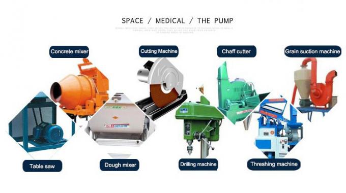 Motor el&eacute;trico AC de fase &uacute;nica 2.2KW 3HP 380V 50HZ 2300 RPM Casamento de alum&iacute;nio fechado &agrave; prova de explos&atilde;o 110V Motor de bomba 5KW 4