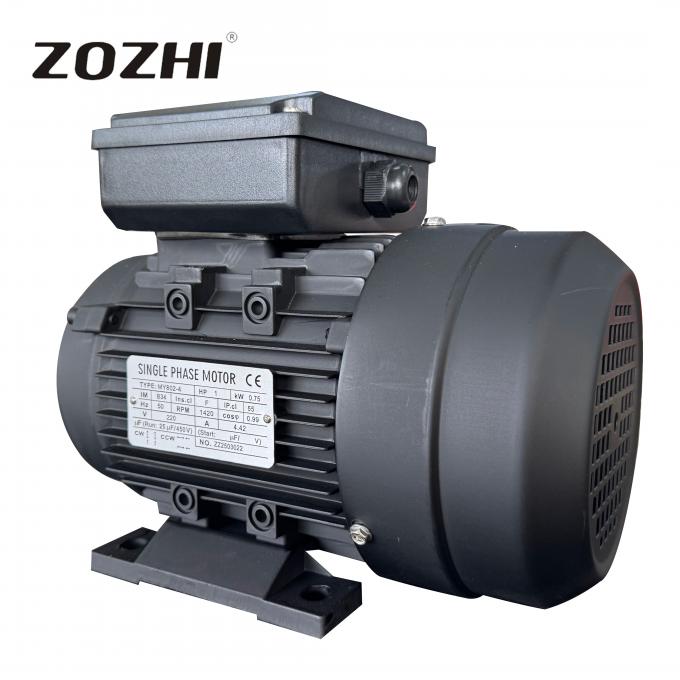 50Hz 0,75KW 1HP 1440rpm Condensador monofásico de arranque Motor de indução assíncrono 220V/230V AC Volta 60Hz Potência nominal de frequência 1