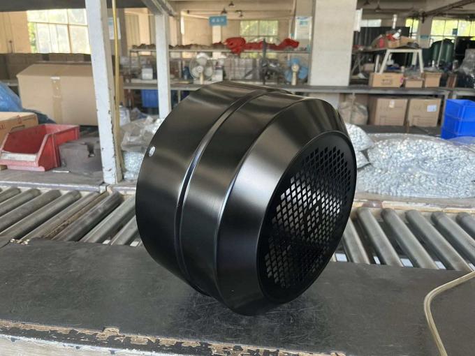 Motor elétrico assíncrono de quatro polos 50Hz 60Hz à prova d'água 0,09kw 0,12Hp 380V 1500RPM trifásico fechado 220V Ac 5