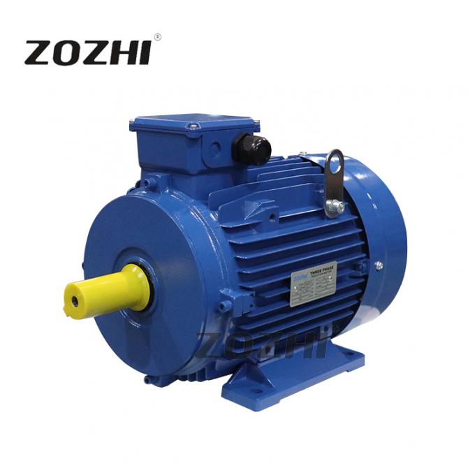 Motor de indução elétrico trifásico de 5,5KW 4HP Eixo macho 380V AC Voltagem 50Hz À prova d'água Potência nominal de 5KW para máquina de limpeza 2