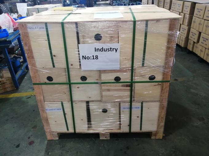 Motor elétrico assíncrono de quatro polos 50Hz 60Hz à prova d'água 0,09kw 0,12Hp 380V 1500RPM trifásico fechado 220V Ac 18