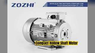Motor de eixo oco de 5,5 kW para arruelas de pressão industriais