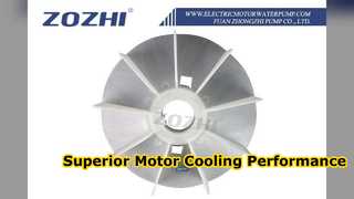 Solução de lâmina de ventilador de resfriamento de motor elétrico com estrutura Y2 225