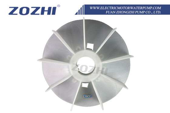 Y2-200-4/6/8 58×300mm 9 Blades Polypropylene (PP) Cooling Fan Blade for 200 Frame Electric AC Motor