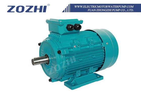 Motor de Bomba de Indução Trifásica 0,75KW 220/380V 1390 RPM À Prova D'Água Montagem por Flange IE2 ZOZHI