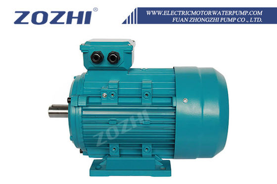 Motor de indução trifásico ZOZHI de alta qualidade e alta eficiência 0,75KW 220V 1400RPM à prova d'água IE2 para ventilador doméstico