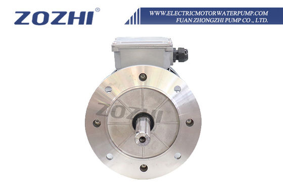 Motor de indução trifásico de alta eficiência de 4kW ZOZHI com resistência à água IP55 e montagem de flange para aplicações industriais