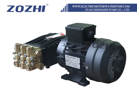 Casa de alumínio Motor assíncrono de 3 fases 5.5KW 7.5HP 4 polos 380V 50HZ 1440 RPM Impermeável fechado 75/90mm Para bomba Hawk