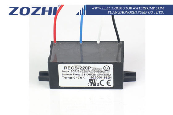 RECS-220P Interruptor centrífugo eletrônico com 1 milhão de ciclos de vida útil 50Hz/60Hz Operação e design compacto para motores