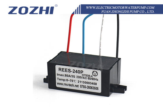 REES-240P Acessório de motor de comutação centrífuga eletrônica 230V com 80A/3s de corrente máxima e faixa de temperatura de 0-70°C