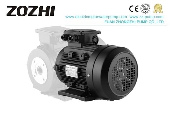 Motor com eixo oco trifásico à prova d'água com flange ZOZHI 220V 1.8kW para lavadora de alta pressão